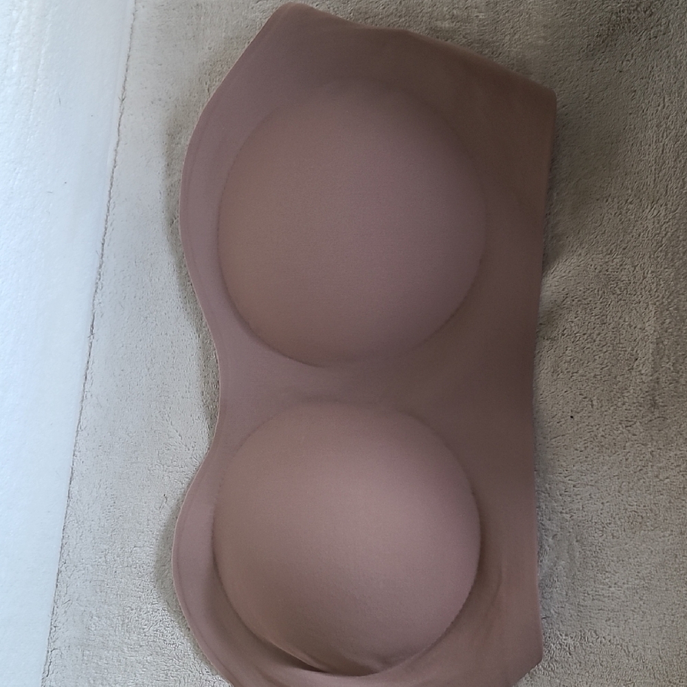 Seamless Tan Bra Insert